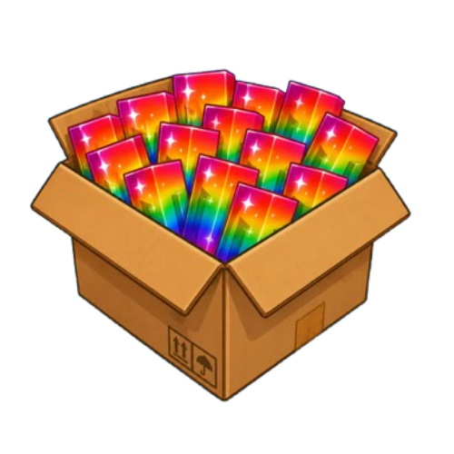 100x Rainbow Seeds