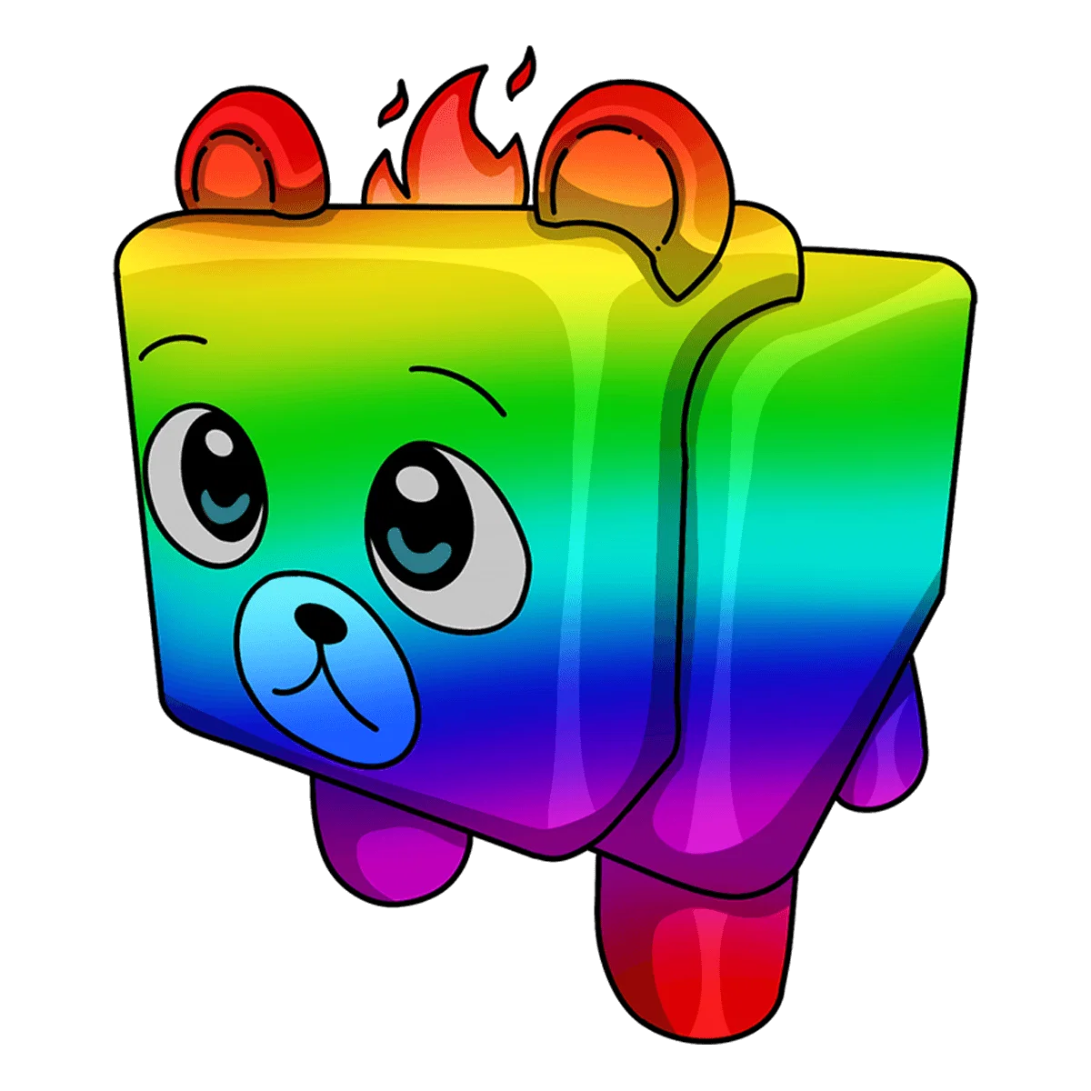 Chroma Fire Bear