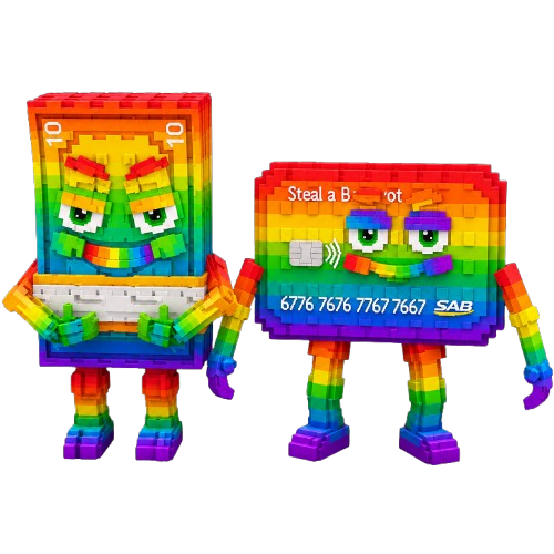 Rainbow Cash or Card