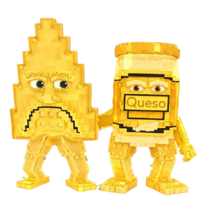Gold Chipso and Queso