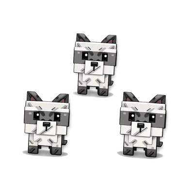 3x Raccoon Bundle