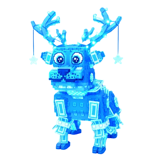 Diamond Money Money Reindeer