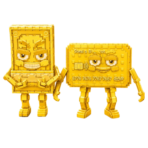 Gold Cash or Card