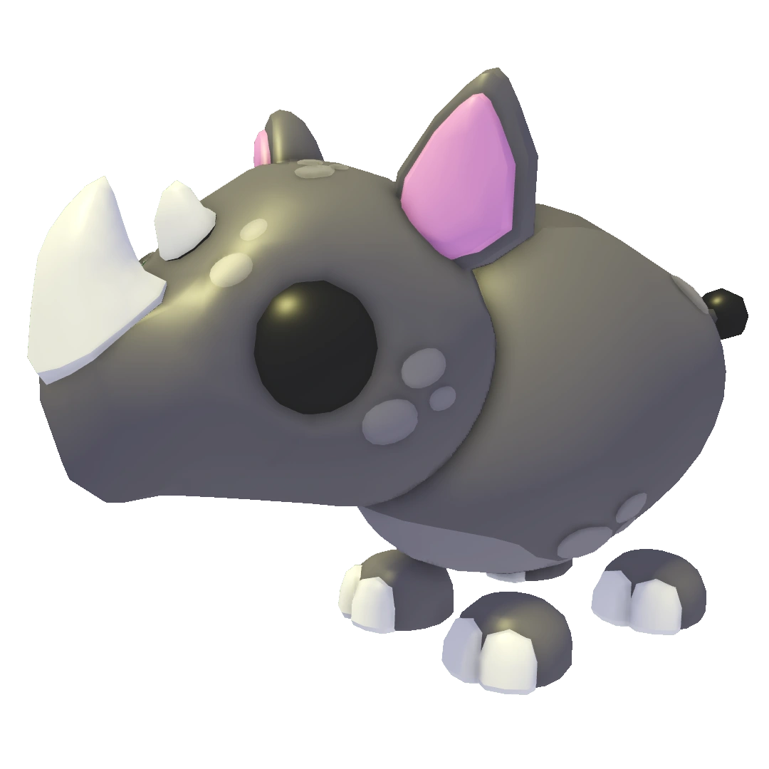 Neon Black Rhino