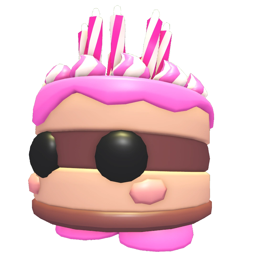 Neon Cake Friend