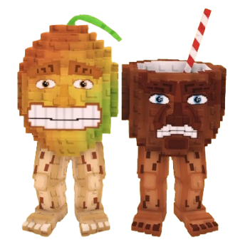 Coco and Mango