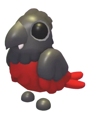 Neon Dracula Parrot