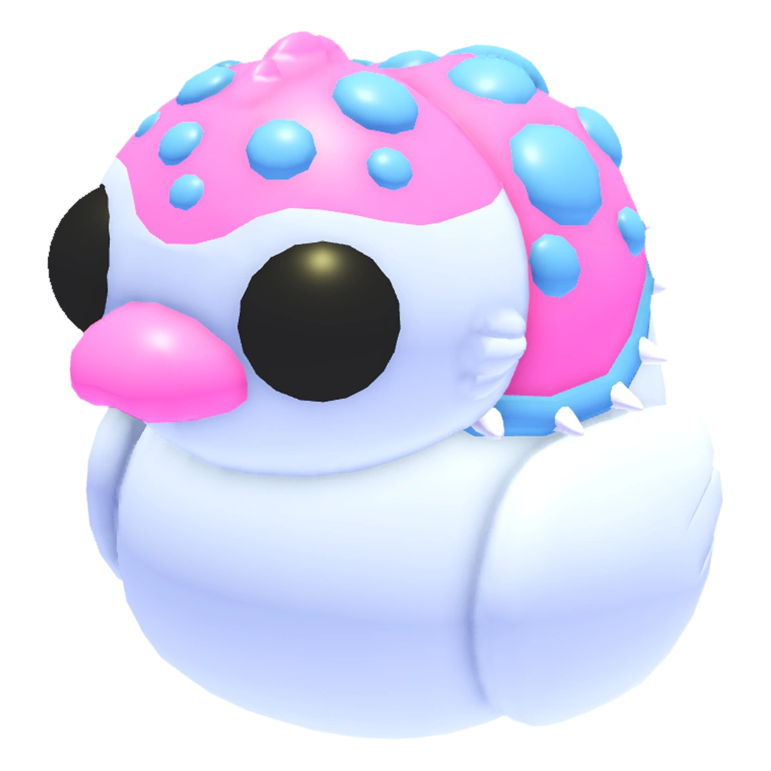 Neon Glyptodon Ducky