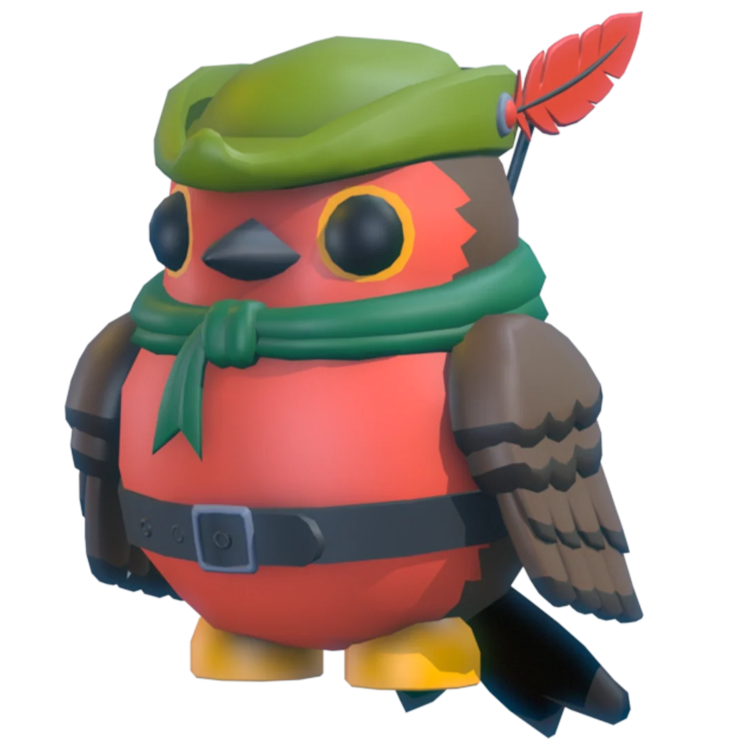 Neon Huntsman Robin