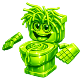 Radioactive Spaghetti Tualetti