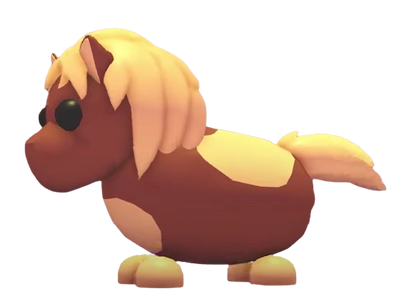 Shetland Pony Dark Brown