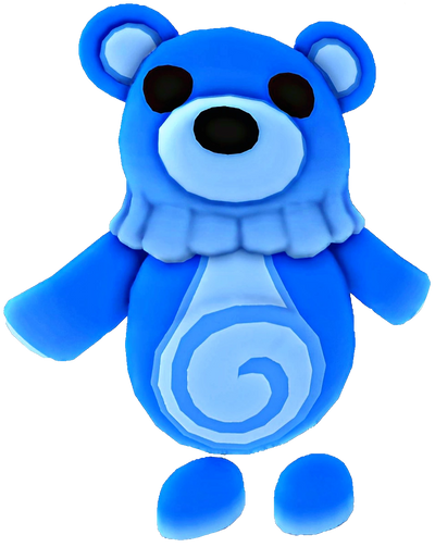 Neon Water Moon Bear