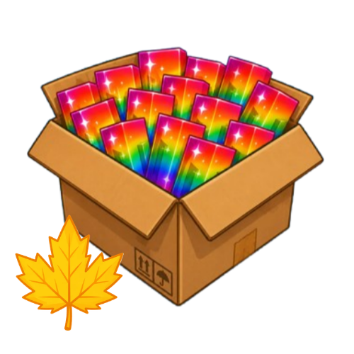 100x Maple Rainbow Seeds