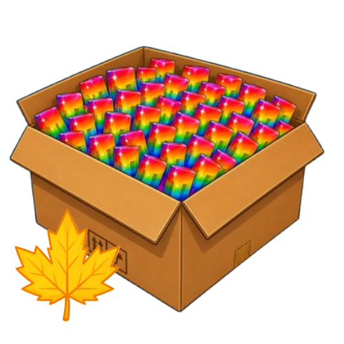 1000x Maple Rainbow Seeds