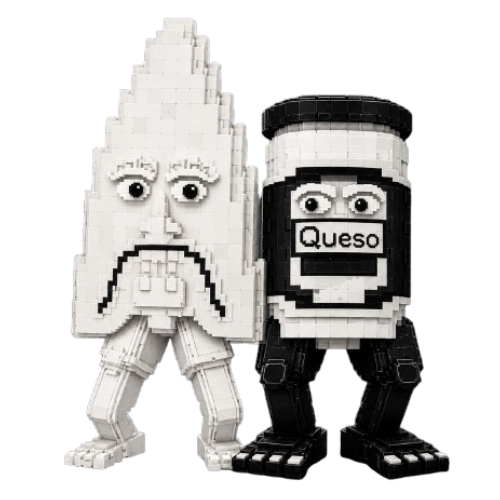 Yin Yang Chipso and Queso