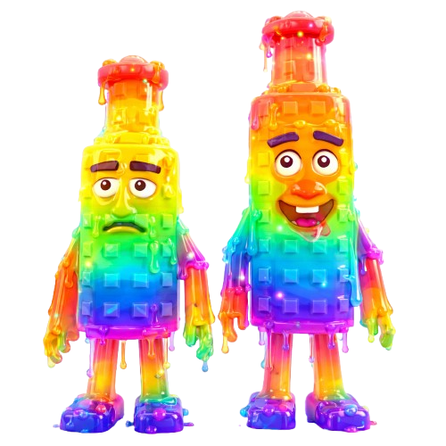 Rainbow Ketchuru and Musturu