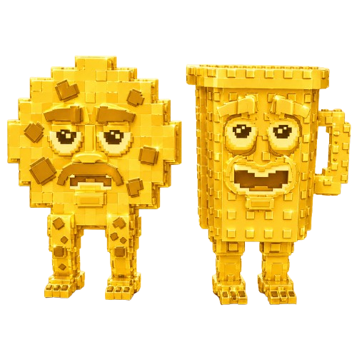 Gold Cooki and Milki