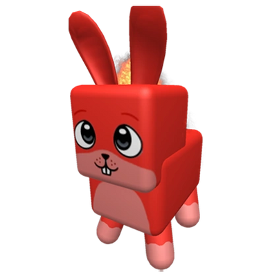 Fire Bunny - Murder Mystery 2 Pet