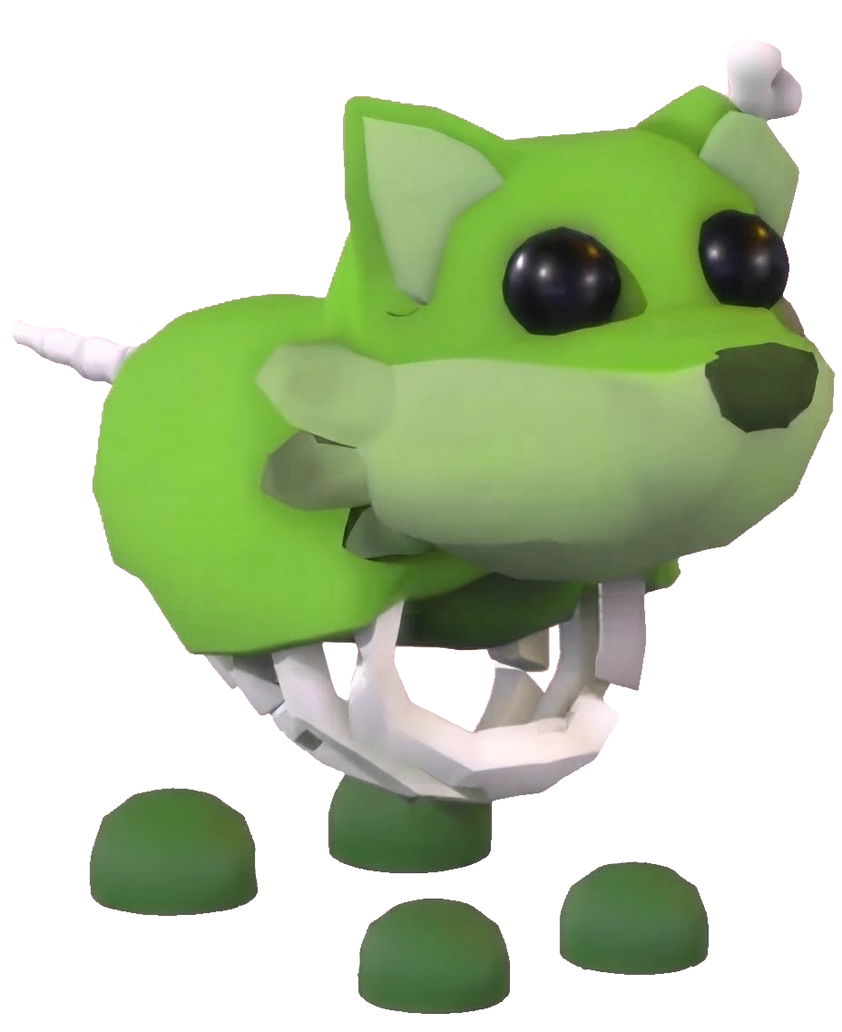 Neon Zombie Wolf