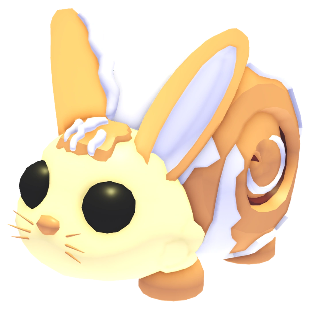 Neon Bunny Swirl